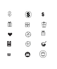 business icons set