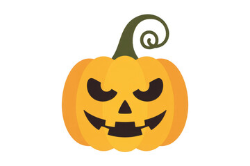Jackolantern isolated on transparent background