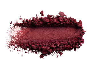 Crushed maroon eyeshadow swatch