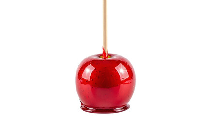 Classic Red Candy Apple on a Stick