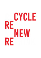 RECYCLE REUSE RENEW RETHINK 2