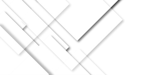 Abstract minimal geometric white and gray light banner pattern. White and grey modern minimalistic pale geometric. Geometric triangular or polygonal line shapes, stylist geometric line background.