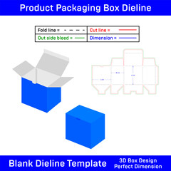 Tuck End  fan regulator Box Templates And 3d Design