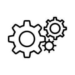 vector gear icon