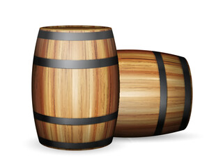 Wooden barrels