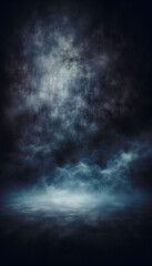 Obraz premium Dark Textured Background Subtle Mist 