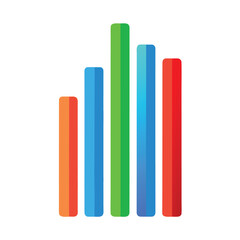 colourful vertical bars
