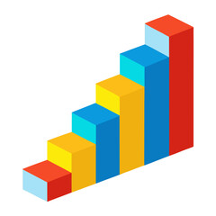 3d business graph