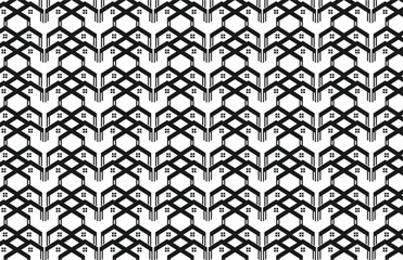 Modern House and Home Geometric Background