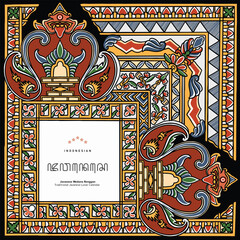 An Illustration Showcasing the Traditional Culture of Yogyakarta