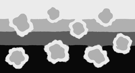 Abstract ethereal clouds float across a dramatic gradient background, suggesting dreams, imagination, and atmospheric wonder