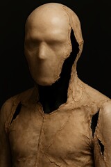Human Form Devoured by Nothingness