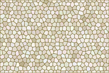 Orange mosaic stained glass abstract texture background