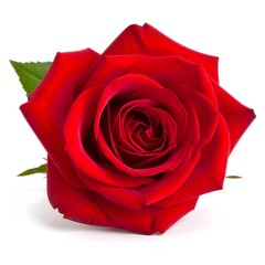 Close-up of a vibrant red rose (5)