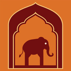 elephant vector illustration