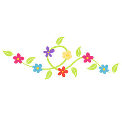 Spring Flower Decoration Vine