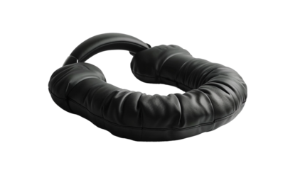 Minimalist Headset for Music Lovers on white background