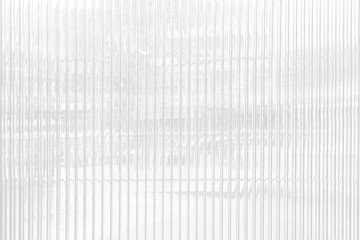 White Vertical Striped Glass Wall Background with Reflection.