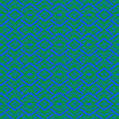 Fototapeta premium Seamless abstract pattern with geometric shapes best for fabric product.
