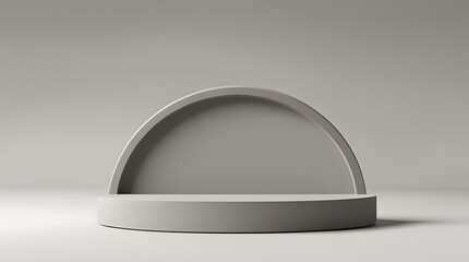 A half ellipse base is depicted, characterized by a flat-bottomed arc resembling a dome,