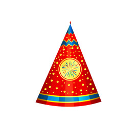 festival firework isolated white background