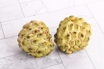 Ripe sweet juicy anona fruit