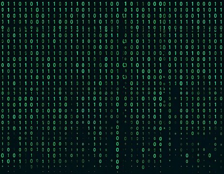 Binary code background