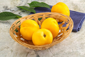 Ripe sweet and juicy  Yellow nectarines