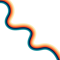 Retro Hippie Rainbow