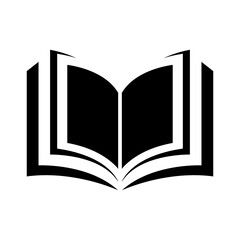 book design icon vecktor ilustration