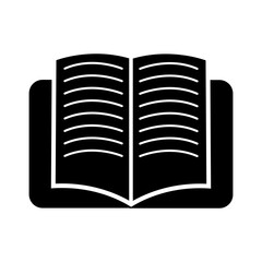 book design icon vecktor ilustration