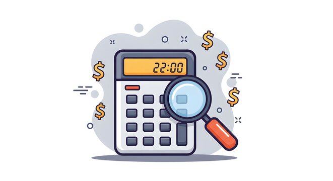 Calculator financial analysis