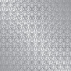 seamless pattern with white flowers