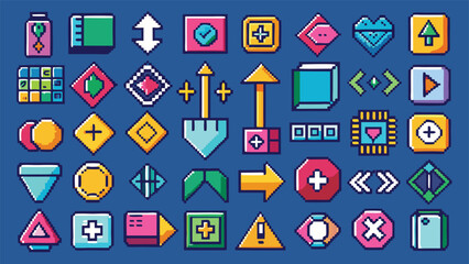 a-vast--organized-collection-of-pixel-art-icons.eps