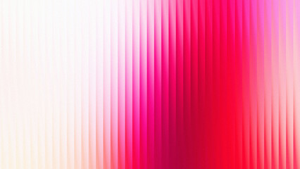 Futuristic Glass Effect Stripe Texture with Pink Red White Gradient Lines, Abstract Modern Digital Background for Creative Design and Technology