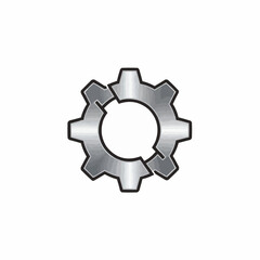 3d gear icon