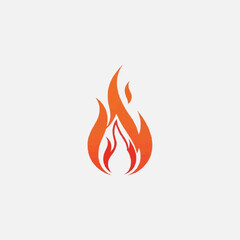 vector fire icon