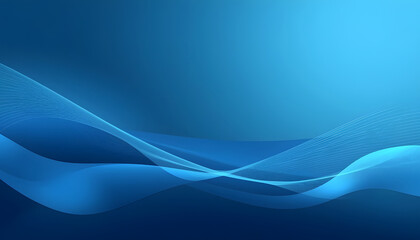 Obraz premium dynamic blue abstract background