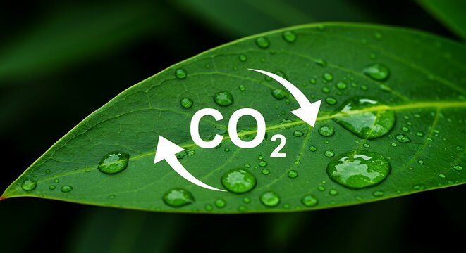Carbon dioxide cycle leaf