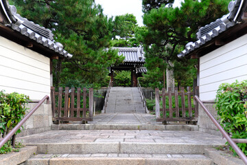 Tranquil Japanese Temple Grounds: Traditional Architecture and Serene Gardens