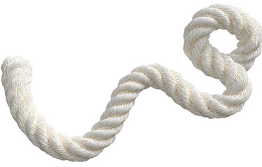Cream-colored rope curves