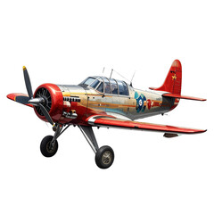  typical airplane isolated on transparent background