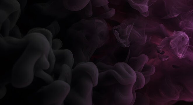 Abstract ink colors mixing