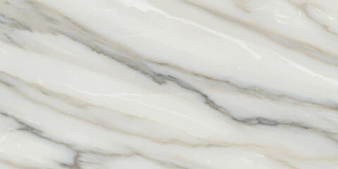 Elegant White Marble Texture with Subtle Grey Veins