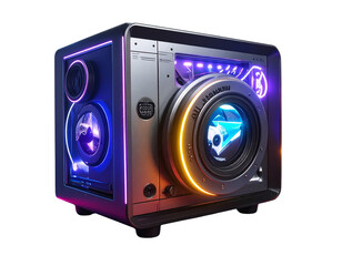  Futuristic Portable Projector with Holographic Display