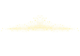  PNG Gold Frame Sparkle Trail With Glowing Particles And Dreamy Light Flow