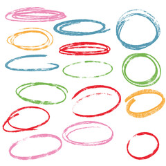 set of speech bubbles. simple doodle vector illustration