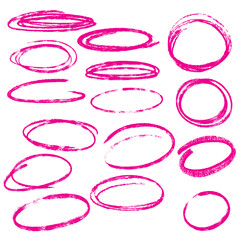 set of speech bubbles. simple doodle vector illustration