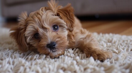 Cute and Adorable Puppy Images, covering breeds such as Corgi, Shiba Inu, Bichon Frise, Poodle, Golden Retriever puppies. Showing cute scenes of puppies tilting their heads, rolling around, chewing