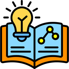 Theory lineal color icon